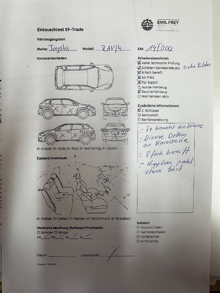 Toyota RAV-4 Benziner 2015