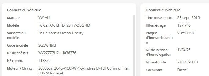 Volkswagen T6 California Océan LI TDI 204 7-DSG 4M 2016