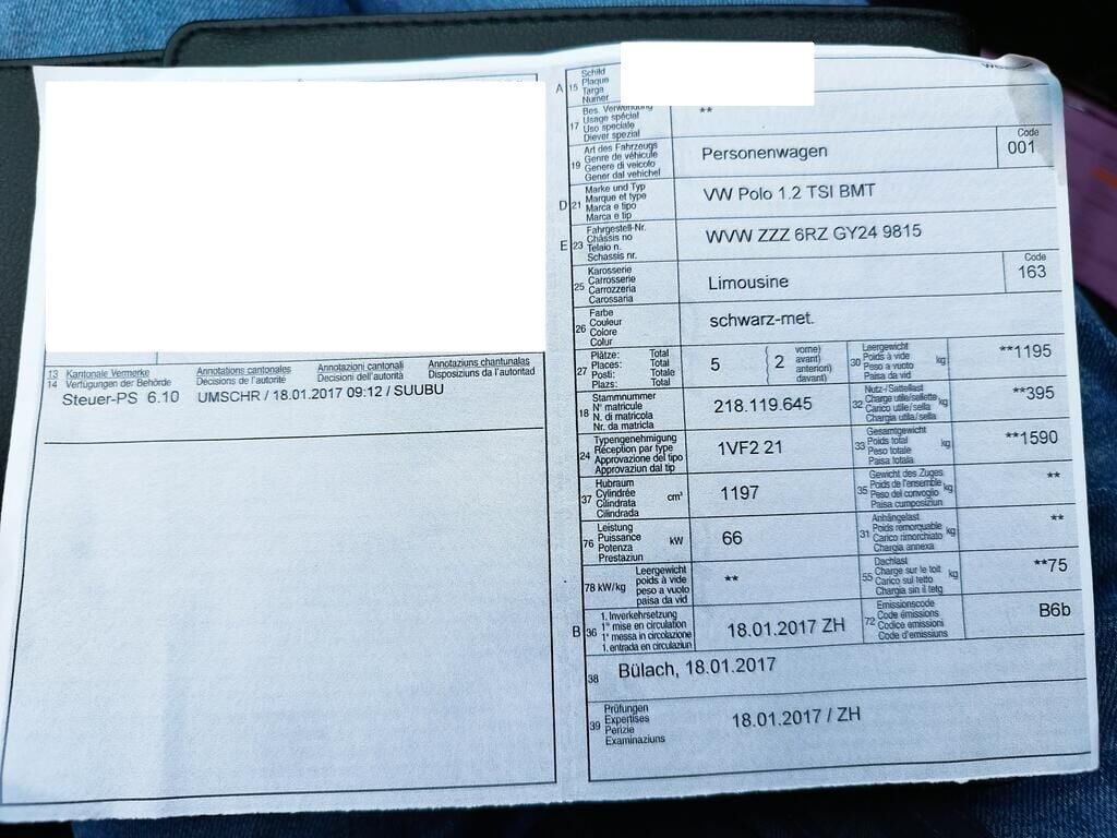 Volkswagen Polo 1.2 TSI BMT 2017