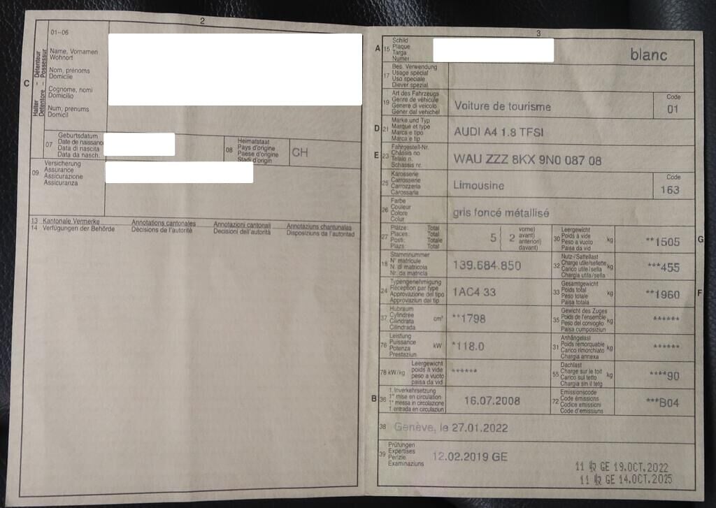 Audi A4 1.8 TFSi 2008