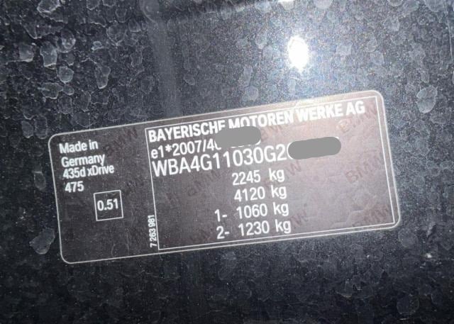 BMW 4er Reihe F36 Gran Coupé 435d xDrive 2015