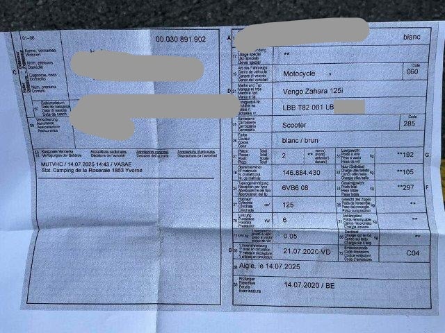 VENGO ZAHARA 125I Scooter 2020