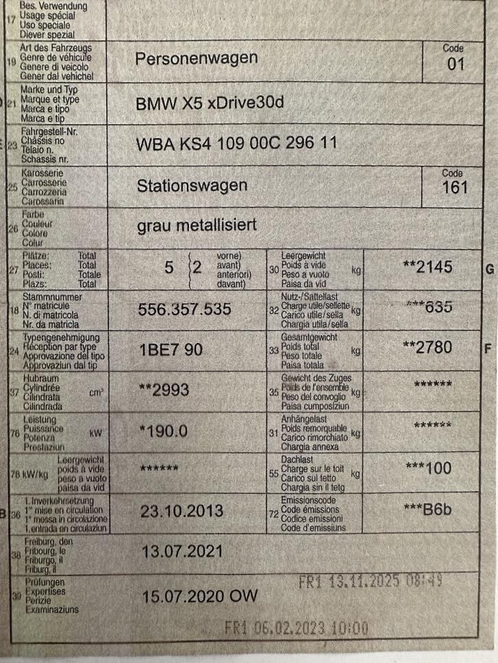 BMW X5 F15 30d xDrive 2013