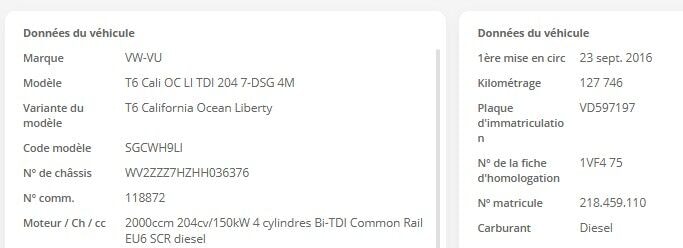 Volkswagen T6 California Océan LI TDI 204 7-DSG 4M 2016