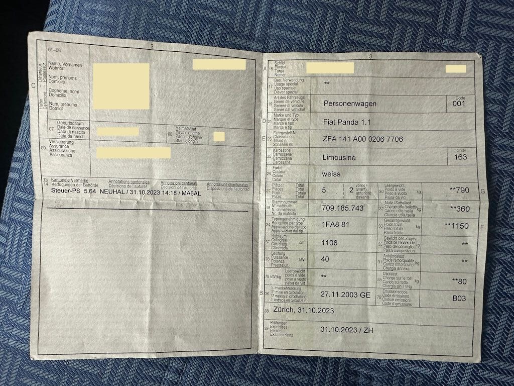 Fiat Panda 1.1 2003
